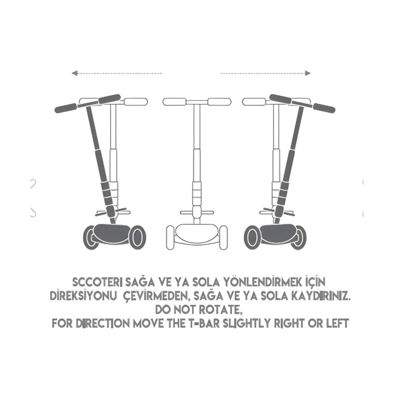 Cool Wheels Cortix Mavi Işıklı 3 Tekerlekli Çocuk Scooter - Görsel 3