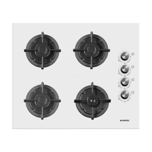 Kumtel Döküm Izgaralı Beyaz Cam Set Üstü Ocak KO-40TSHDF