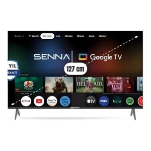 Senna 50UQ9500F 4K Ultra HD 50" 127 Ekran Uydu Alıcılı Google Smart QLED TV