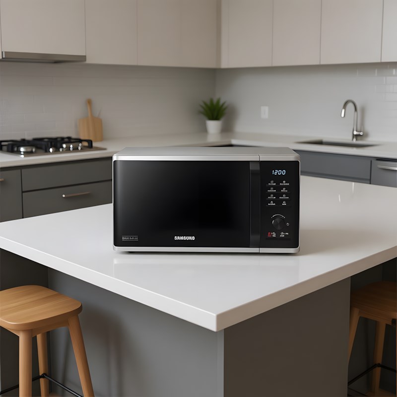 Samsung MS23K3515AS Gri 23 lt Mikrodalga Fırın - Görsel 6