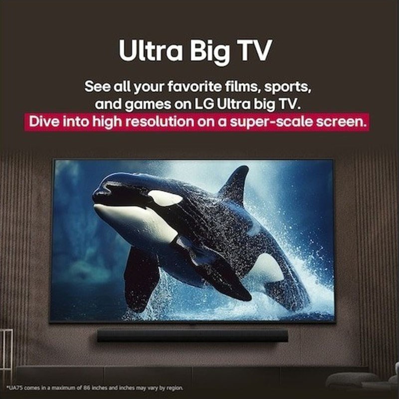 LG 55UA85006LA 4K Ultra HD 55'' 140 Ekran Uydu Alıcılı webOS Smart LED TV - Görsel 7