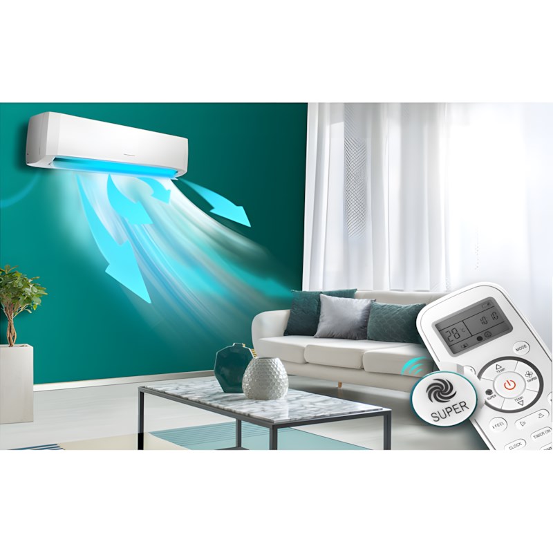 Hisense 18000 Btu/h Inverter Duvar Tipi Klima Montaj Dahil - Görsel 5