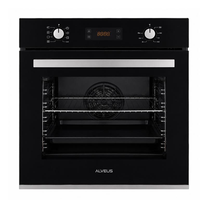 Alveus Siyah Cam Ankastre Set (Mfa 627 Wh + Kls 670 Wh + Mod 3000) - Görsel 3
