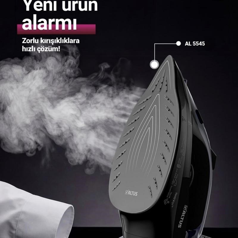 Altus AL 5545 S 2400 W Buharlı Ütü - Görsel 2