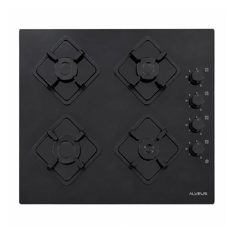 Alveus Siyah Cam Ankastre Set (Mfa 627 Wh + Kls 670 Wh + Mod 3000) - Görsel 2